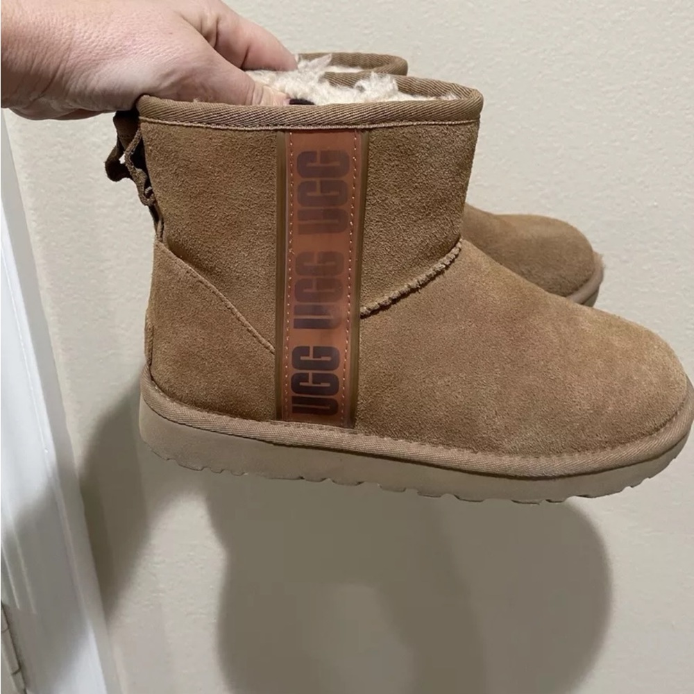 Ugg logo boots